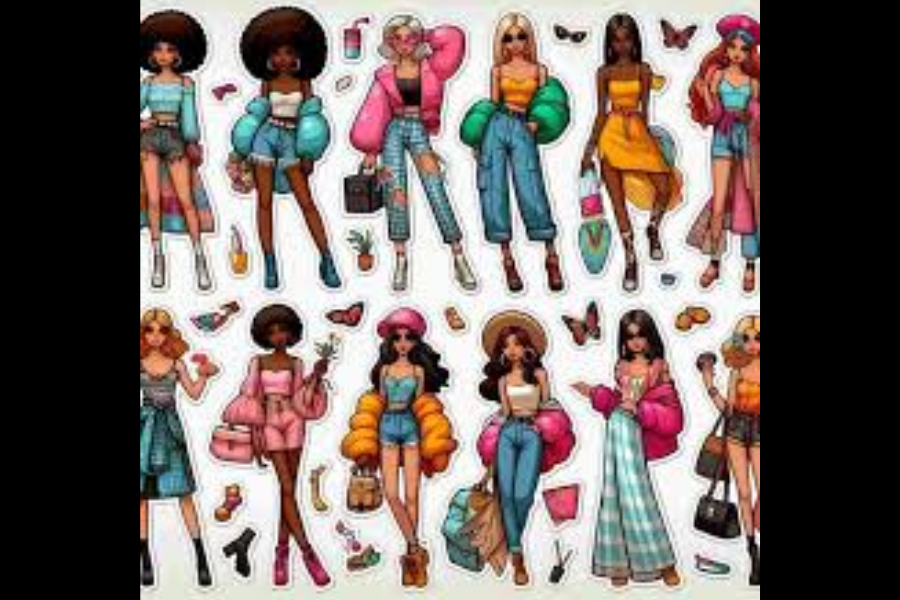 Icon Fashionista Stickers